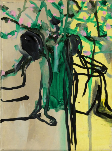 Sans titre, 2021, 24x18 cm, l'huile sur toile