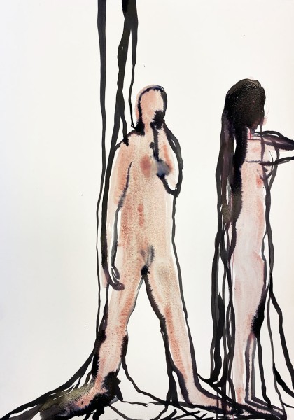 Untitled,2022,76x56 cm,watercolors on paper